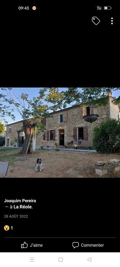 Chambres 2 Personnes Dans Notre Maison Girondine Saint-Martin-de-Lerm Bagian luar foto